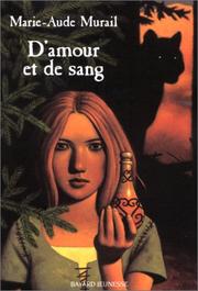 Cover of: D'amour et de sang