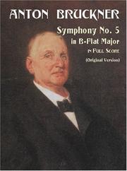 Cover of: Symphony No. 5 In B-Flat Major by Anton Bruckner