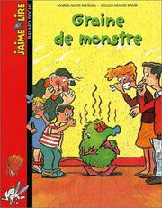 Cover of: Graine de monstre