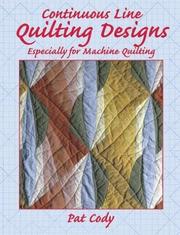 Cover of: Continuous Line Quilting Designs