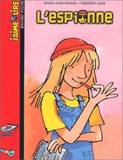 Cover of: L'Espionne by Marie-Aude Murail, Frédéric Joos