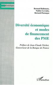 Cover of: Diversite Economique Et Modes de Financement Des Pme