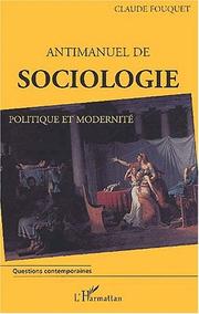 Cover of: Antimanuel de sociologie