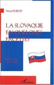 Cover of: La slovaquie en quelques facettes