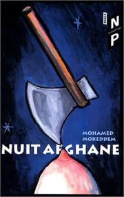 Cover of: Nuit afghane