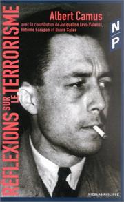 Cover of: Réflexions sur le terrorisme by Albert Camus