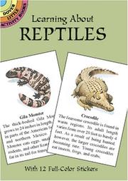 Cover of: Learning About Reptiles (Learning about Books