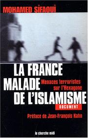 Cover of: La France malade de l'islamisme : Menaces terroristes sur l'Hexagone