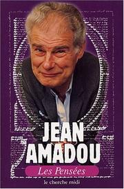 Cover of: Les Pensées by Jean Amadou