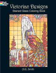Cover of: Victorian Designs Stained Glass Coloring Book