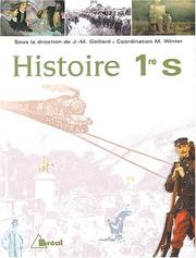 Cover of: Histoire 1re S