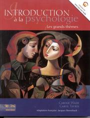 Cover of: Introduction à la psychologie : Les grands thèmes