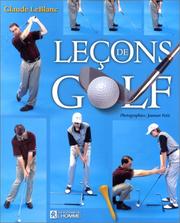 Cover of: Leçons de golf