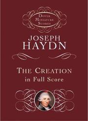 Cover of: The Creation in Full Score