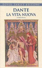 Cover of: La Vita Nuova by Dante Alighieri