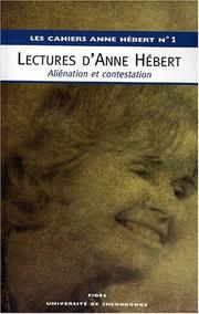 Cover of: Anne Hébert : lectures