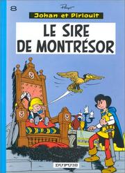 Cover of: Johan et Pirlouit, tome 8 : Le Sire de Montrésor