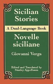 Cover of: Sicilian stories =: Novelle siciliane