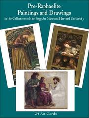 Cover of: Pre-Raphaelite Paintings and Drawings in the Collections of the Fogg Art Museum: 24 Art Cards (Card Books)