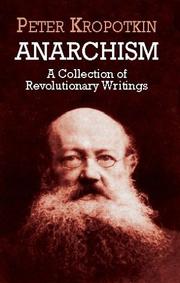 Cover of: Anarchism by Peter Kropotkin
