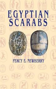 Cover of: Egyptian Scarabs by Alexandre Moret