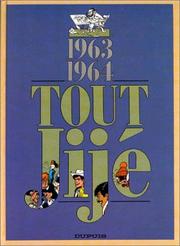 Cover of: Tout Jijé, 1963-1964