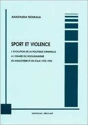 Cover of: Sport et violence