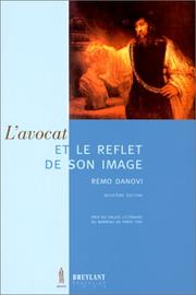 Cover of: L'Avocat et le reflet de son image