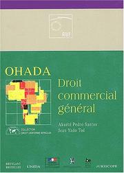 Cover of: OHADA : Droit commercial général