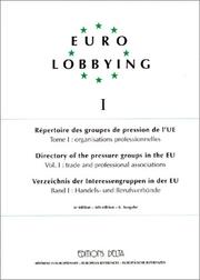 Euro Lobbying by G.F. Seingry