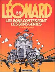 Cover of: Léonard, tome 29 : Les bons contes font les bons génies