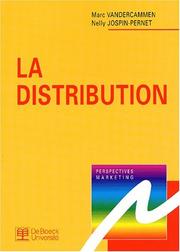 Cover of: La distribution