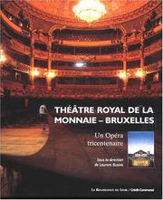 Cover of: L'Opéra de la Monnaie : un chant d'étoiles