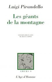 Cover of: Les Géants de la montagne