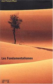 Cover of: Les fondamentalismes
