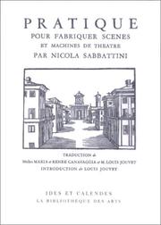 Cover of: Pratique pour fabriquer scènes et machines de théâtre