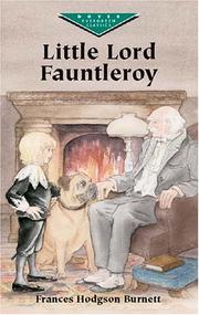 Cover of: Little Lord Fauntleroy