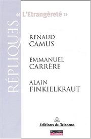 Cover of: L'Étrangèreté