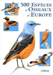 Cover of: 500 espèces d'oiseaux d'Europe by 