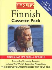 Cover of: Finnish Cassette Pack