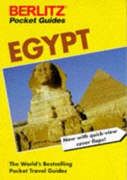 Cover of: Berlitz Pocket Guides Egypt: Egypt (Berlitz Pocket Travel Guides)