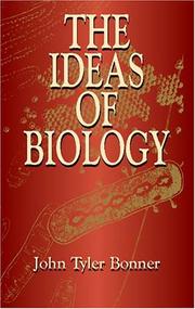 Cover of: The Ideas of Biology
