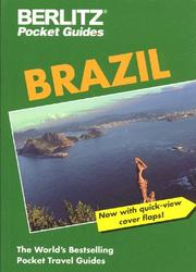 Cover of: Brazil Pocket Guide by Berlitz Publishing Company, Berlitz Editorial Staff