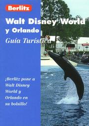 Cover of: Walt Disney World y Orlando (guía turística)