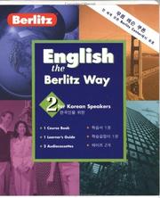 Cover of: English the Berlitz Way for Korean 2 (Berlitz) | Berlitz