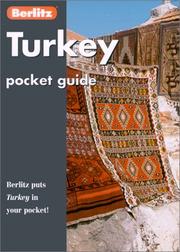 Cover of: Berlitz Turkey Pocket Guide (Berlitz Pocket Guides)