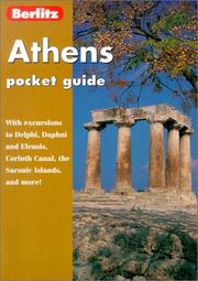 Cover of: Berlitz Athens (Berlitz Pocket Guides)