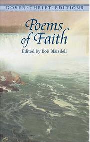 Cover of: Poems of faith