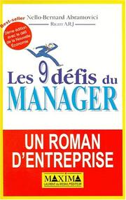 Cover of Les 9 de fis du manager by 