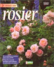 Cover of: Je veux un rosier